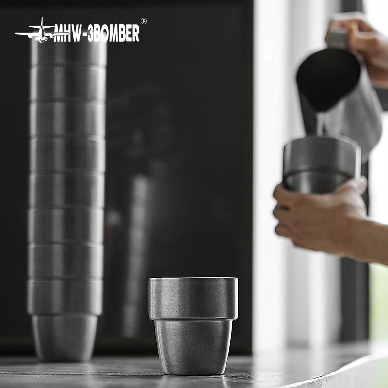 MHW-3BOMBER Cream Double-Layer Cup
