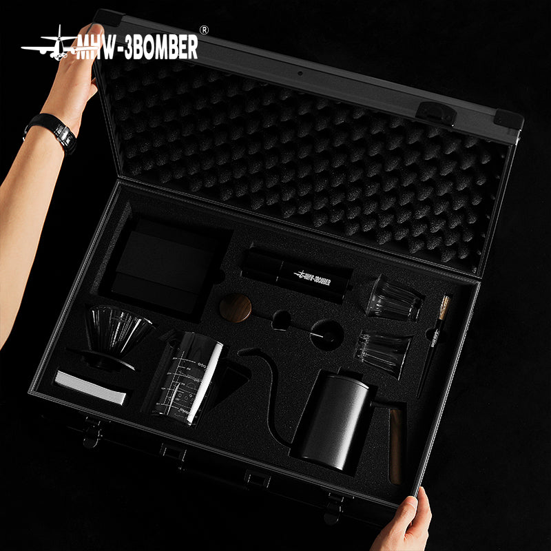 MHW-3BOMBER B-2 Tactics Set - 10-Piece Coffee Brewing Tool Kit