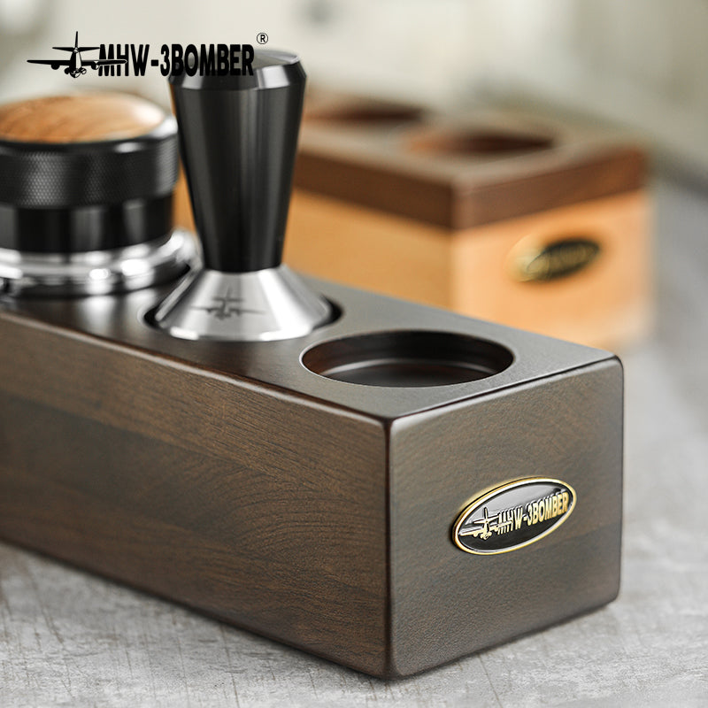 MHW-3BOMBER Wood Portafilter Holder