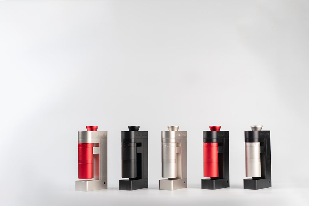 FEMOBOOK A5 Electric Coffee Grinder Champangne gold