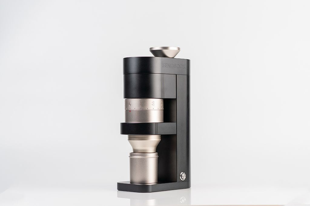 FEMOBOOK A68 Electric Coffee Grinder Black Gold
