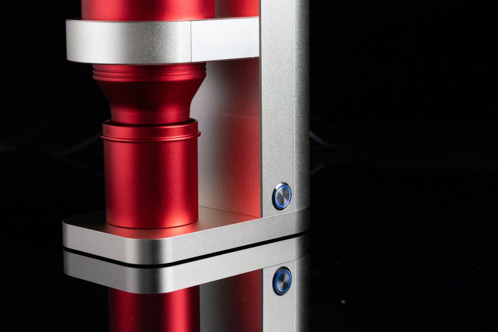 FEMOBOOK A68 Electric Coffee Grinder Gold Red