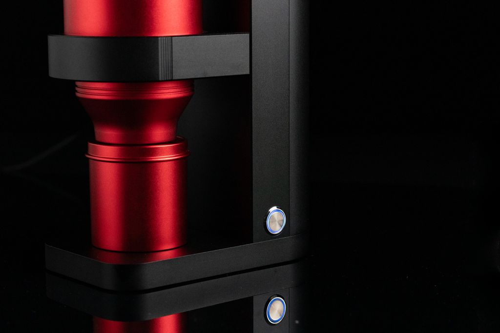 FEMOBOOK A68 Electric Coffee Grinder Black Red