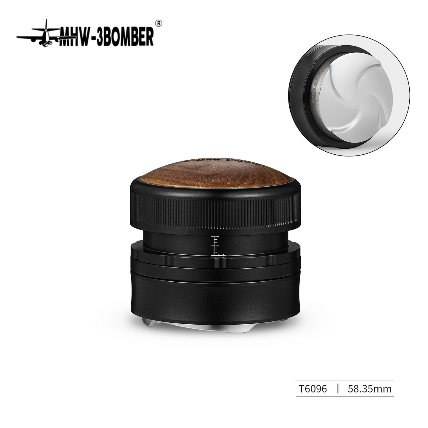 MHW-3BOMBER Cyclone Gravity Coffee Distributor