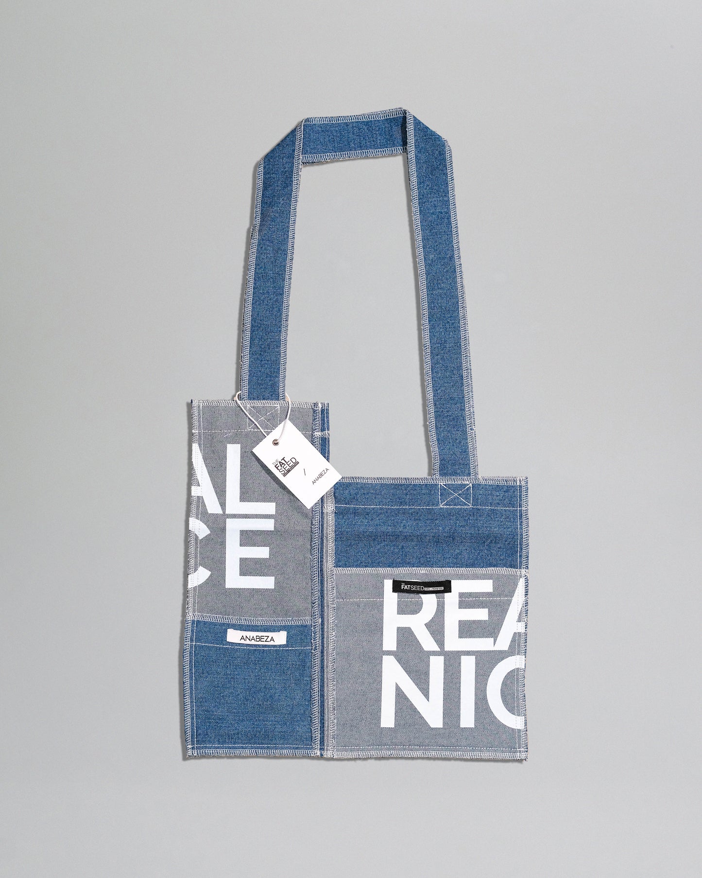 TFS x Anabeza Denim Tote Bag