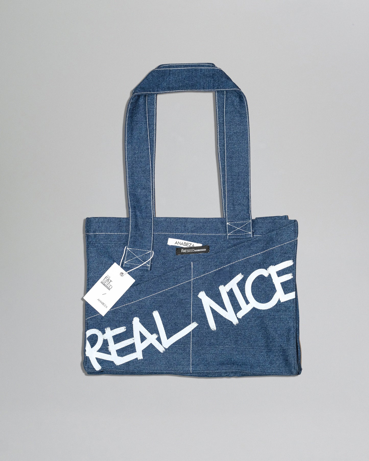 TFS x Anabeza Denim Tote Bag