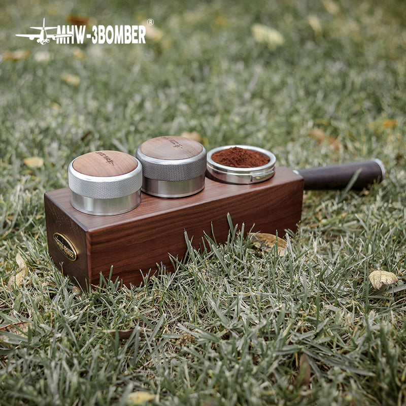 MHW-3BOMBER Wood Portafilter Holder