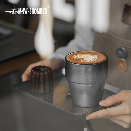 MHW-3BOMBER Cream Double-Layer Cup