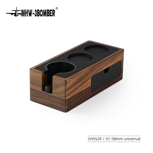 MHW-3BOMBER Wood Portafilter Holder