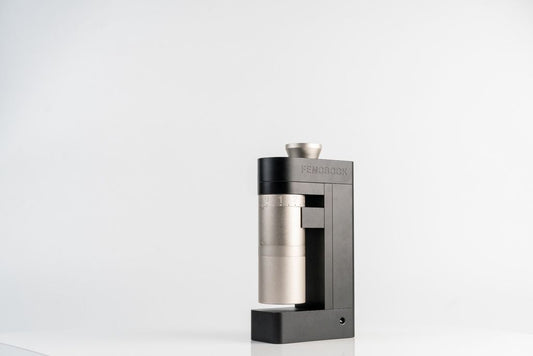 FEMOBOOK A5 Electric Coffee Grinder Black Gold
