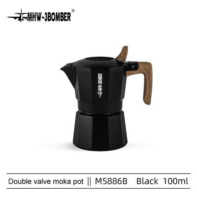 MHW-3BOMBER Double Valve Moka Pot